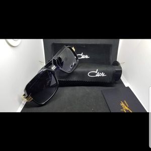 Cazal 607 blk & gold  classics